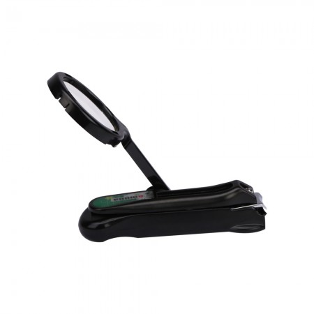 Magnifying lens stand (with nail cutter)