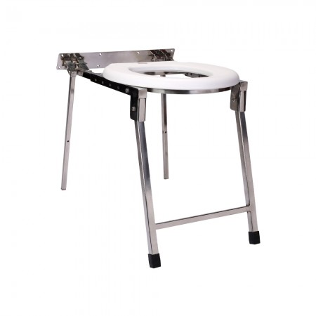 WALL MOUNTED INDIAN CONVERSION COMMODE