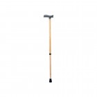 HEIGHT ADJUSTING CANE WITH DESERT SAND DESIGN
