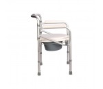  Aluminium Folding Commode 