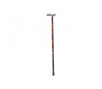 Height Adjusting Cane with Snake Design (Red)