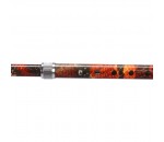 Height Adjusting Cane with Snake Design (Red)